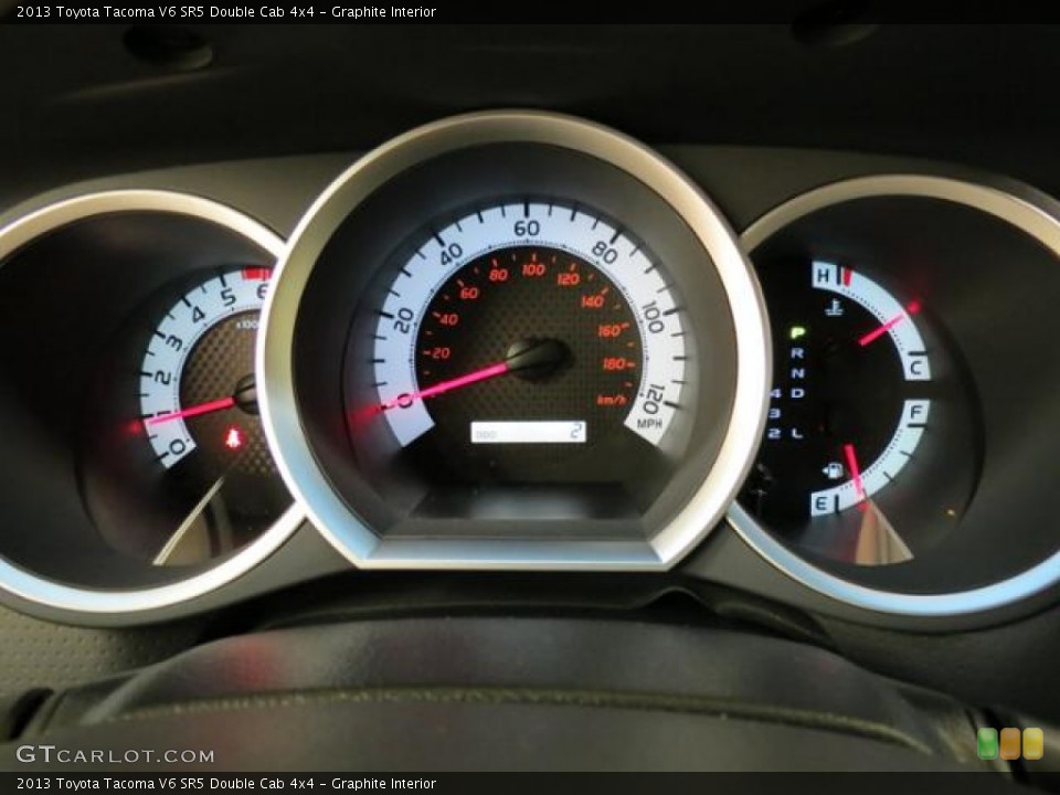 Graphite Interior Gauges for the 2013 Toyota Tacoma V6 SR5 Double Cab 4x4 #82119213