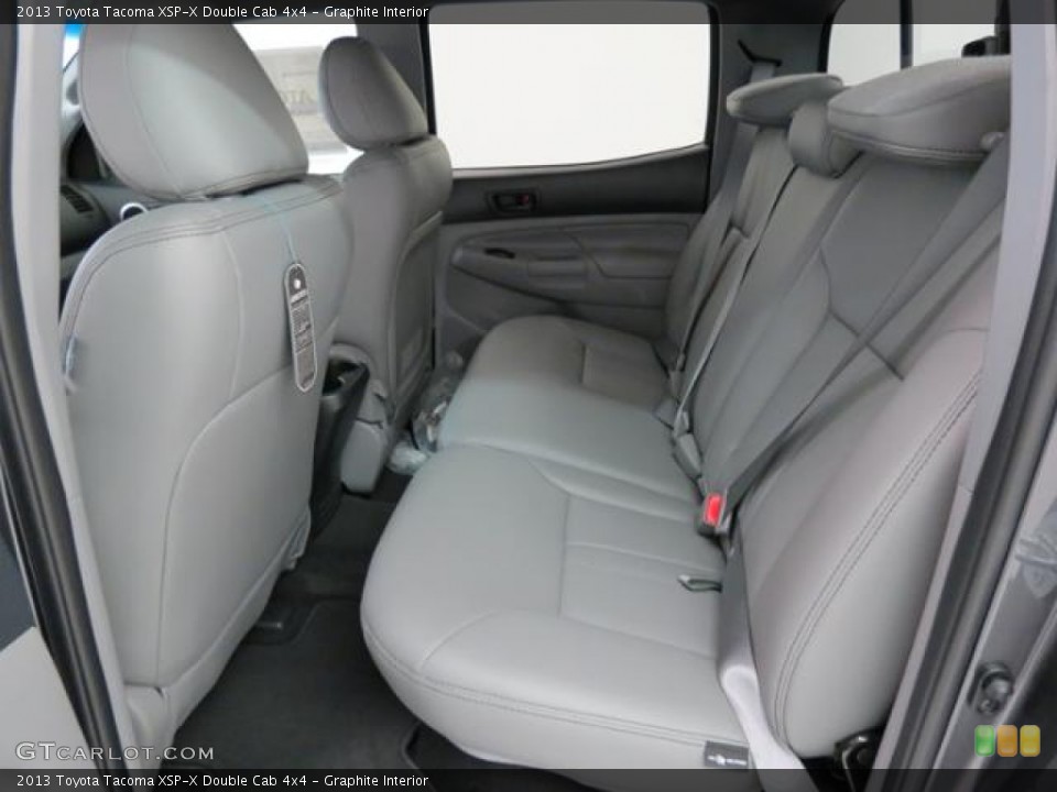 Graphite Interior Rear Seat for the 2013 Toyota Tacoma XSP-X Double Cab 4x4 #82119493