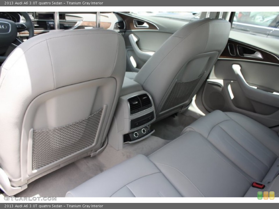 Titanium Gray Interior Rear Seat for the 2013 Audi A6 3.0T quattro Sedan #82120039