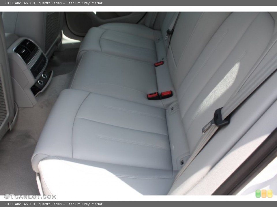 Titanium Gray Interior Rear Seat for the 2013 Audi A6 3.0T quattro Sedan #82120057