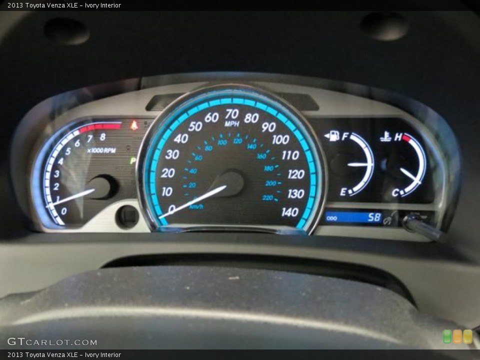 Ivory Interior Gauges for the 2013 Toyota Venza XLE #82120811