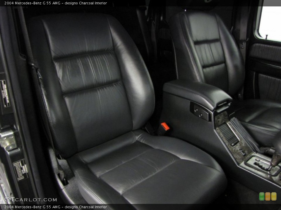 designo Charcoal 2004 Mercedes-Benz G Interiors