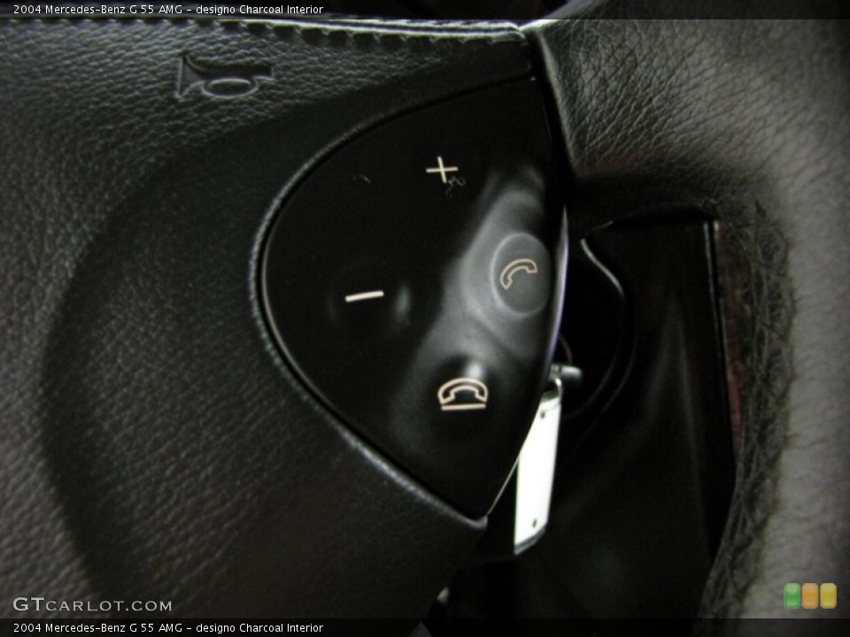 designo Charcoal Interior Controls for the 2004 Mercedes-Benz G 55 AMG #82124347