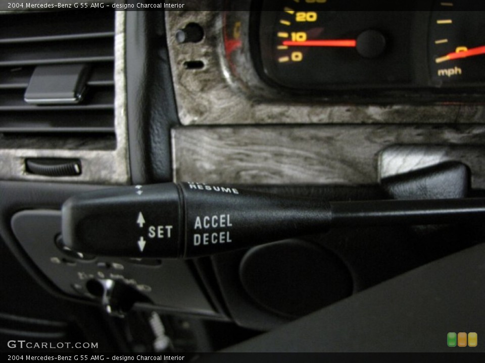 designo Charcoal Interior Controls for the 2004 Mercedes-Benz G 55 AMG #82124395