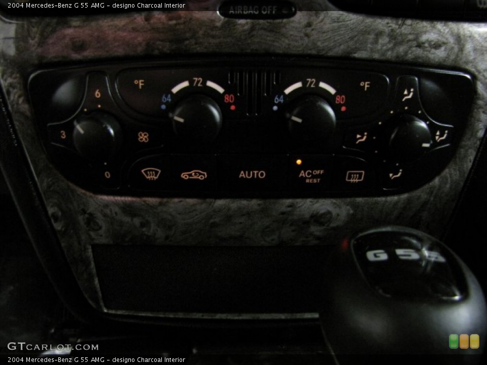 designo Charcoal Interior Controls for the 2004 Mercedes-Benz G 55 AMG #82124659