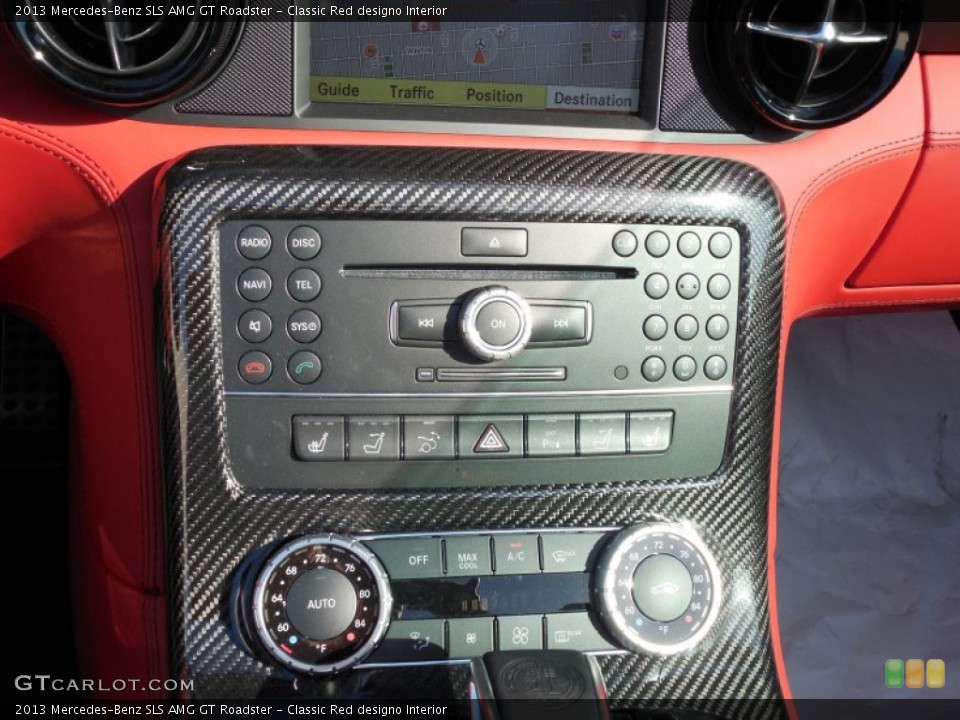 Classic Red designo Interior Audio System for the 2013 Mercedes-Benz SLS AMG GT Roadster #82125617