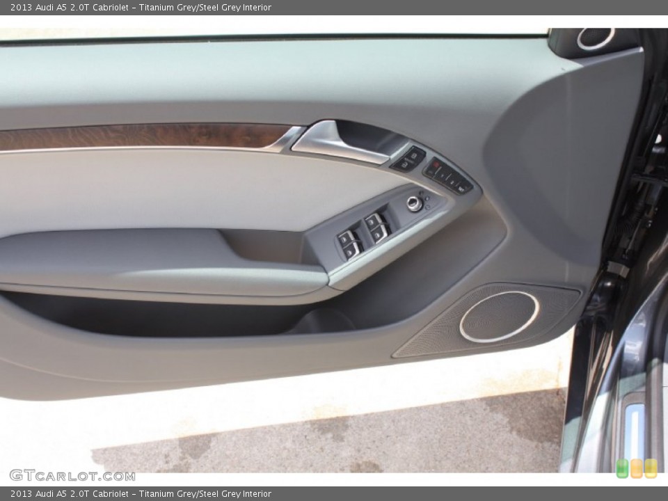 Titanium Grey/Steel Grey Interior Door Panel for the 2013 Audi A5 2.0T Cabriolet #82126531