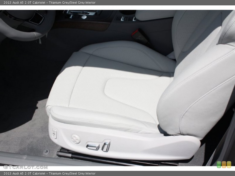 Titanium Grey/Steel Grey Interior Front Seat for the 2013 Audi A5 2.0T Cabriolet #82126593