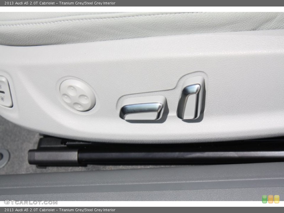 Titanium Grey/Steel Grey Interior Controls for the 2013 Audi A5 2.0T Cabriolet #82126615