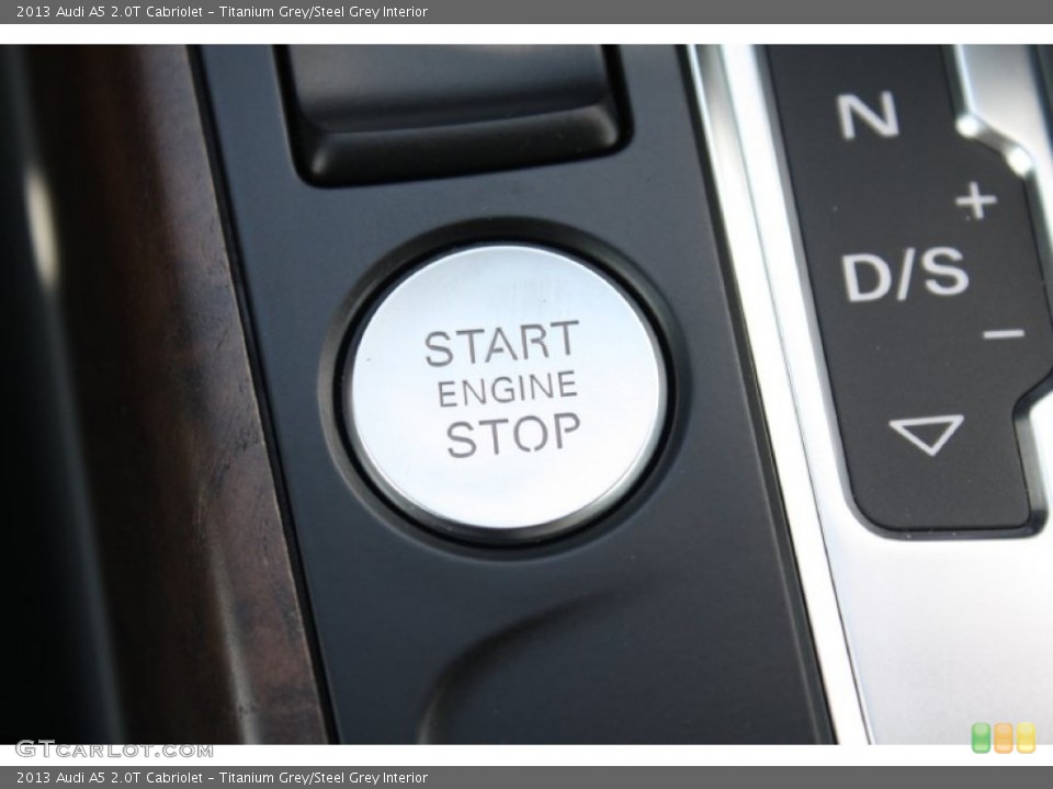 Titanium Grey/Steel Grey Interior Controls for the 2013 Audi A5 2.0T Cabriolet #82126726