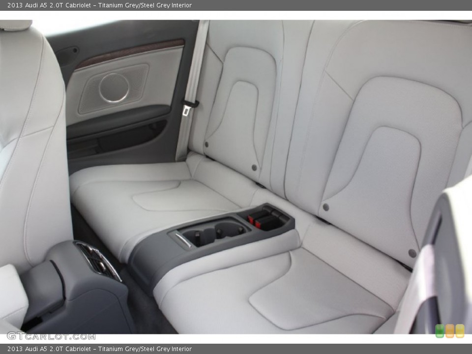 Titanium Grey/Steel Grey Interior Rear Seat for the 2013 Audi A5 2.0T Cabriolet #82126844