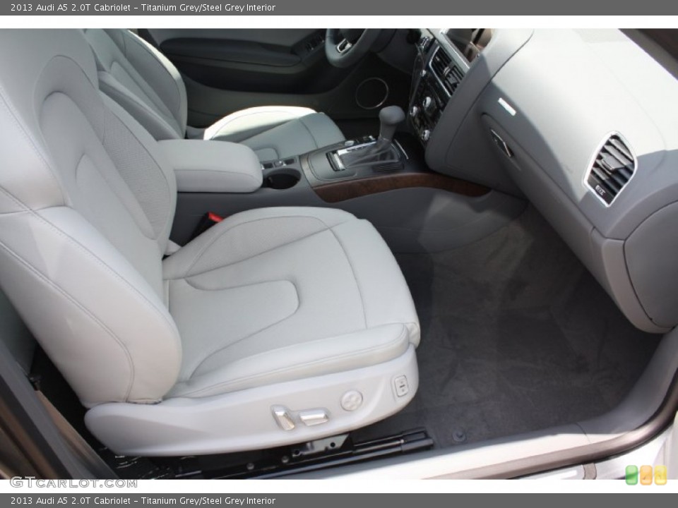 Titanium Grey/Steel Grey Interior Front Seat for the 2013 Audi A5 2.0T Cabriolet #82126870