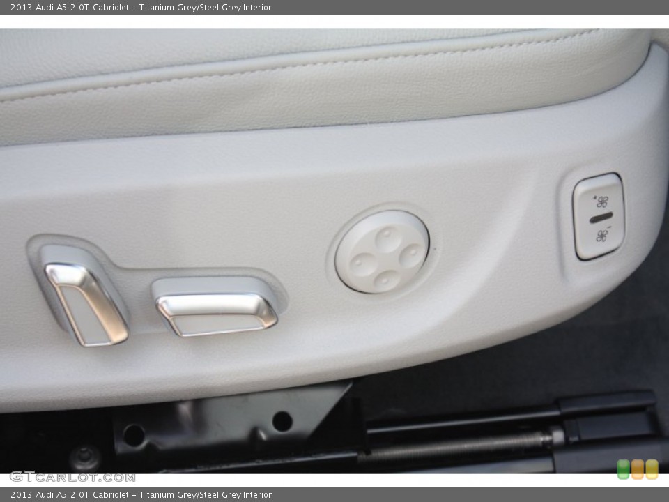 Titanium Grey/Steel Grey Interior Controls for the 2013 Audi A5 2.0T Cabriolet #82126896