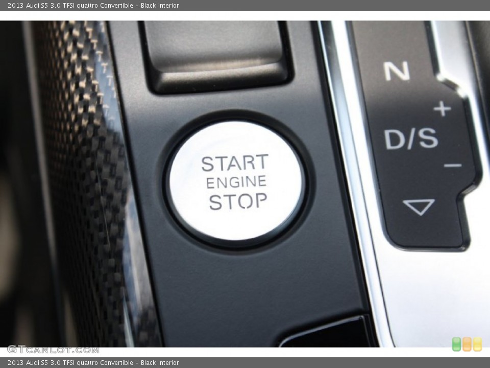 Black Interior Controls for the 2013 Audi S5 3.0 TFSI quattro Convertible #82127515