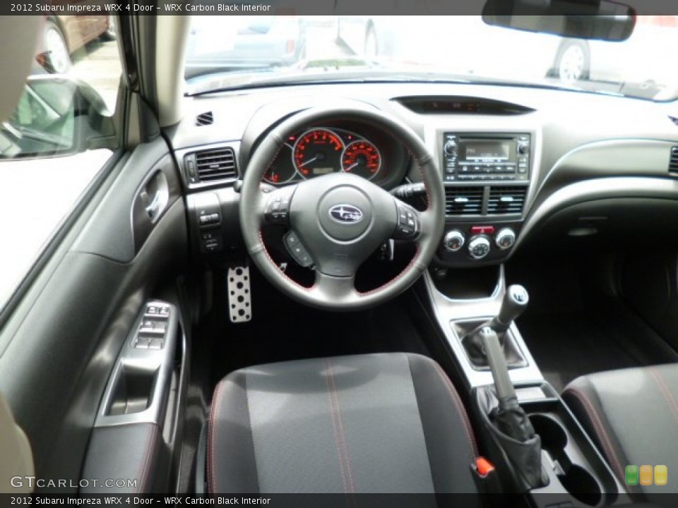 WRX Carbon Black Interior Dashboard for the 2012 Subaru Impreza WRX 4 Door #82128027