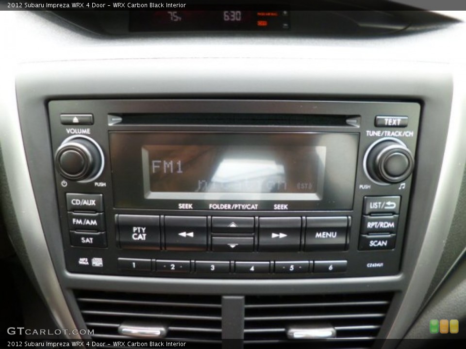 WRX Carbon Black Interior Audio System for the 2012 Subaru Impreza WRX 4 Door #82128139