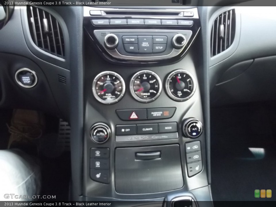 Black Leather Interior Controls for the 2013 Hyundai Genesis Coupe 3.8 Track #82129572