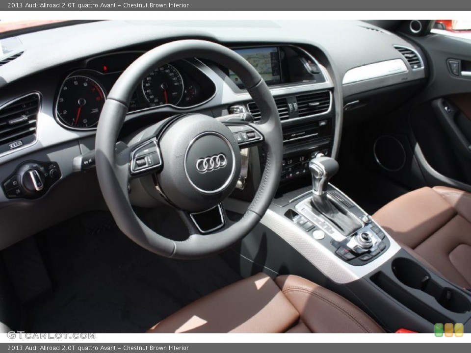 Chestnut Brown Interior Photo for the 2013 Audi Allroad 2.0T quattro Avant #82131267
