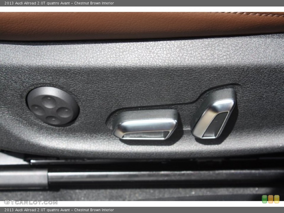 Chestnut Brown Interior Controls for the 2013 Audi Allroad 2.0T quattro Avant #82131317