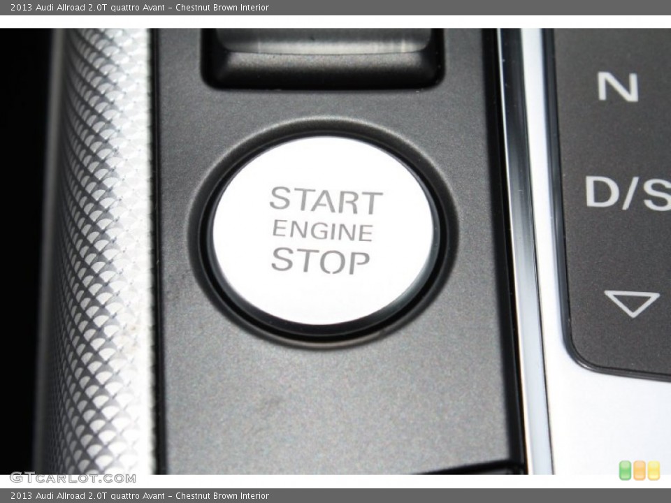 Chestnut Brown Interior Controls for the 2013 Audi Allroad 2.0T quattro Avant #82131547