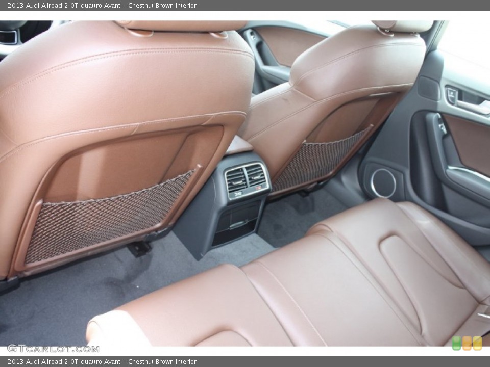 Chestnut Brown Interior Rear Seat for the 2013 Audi Allroad 2.0T quattro Avant #82131679