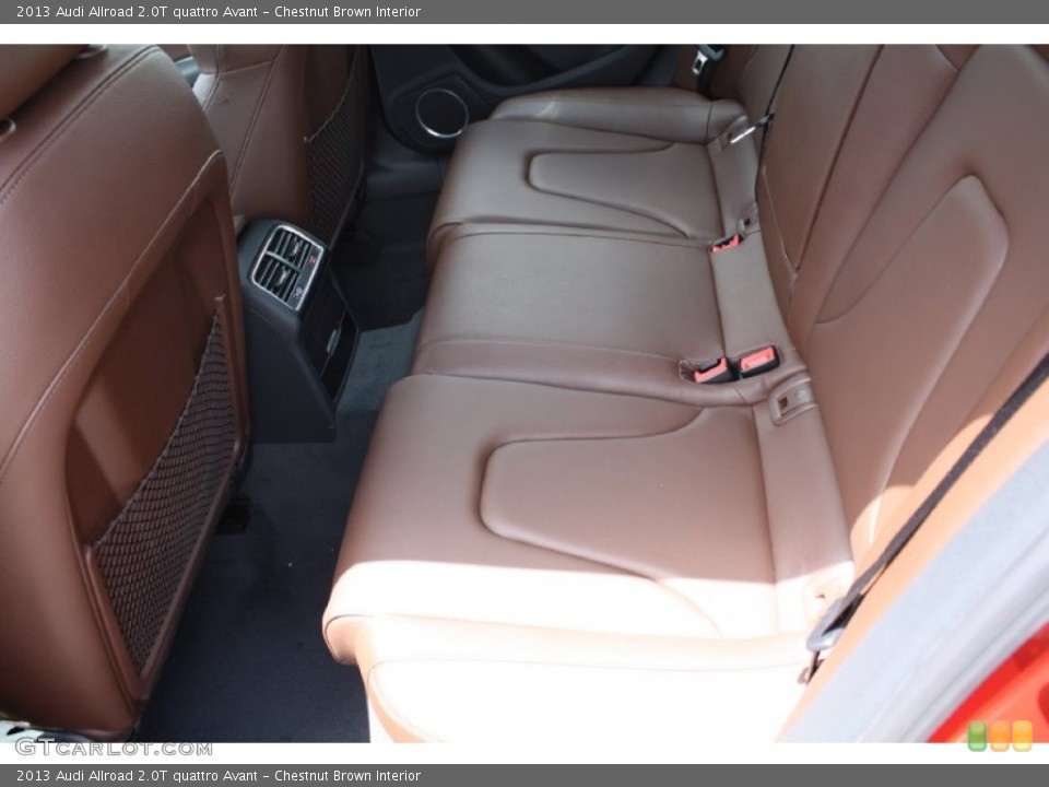 Chestnut Brown Interior Rear Seat for the 2013 Audi Allroad 2.0T quattro Avant #82131703