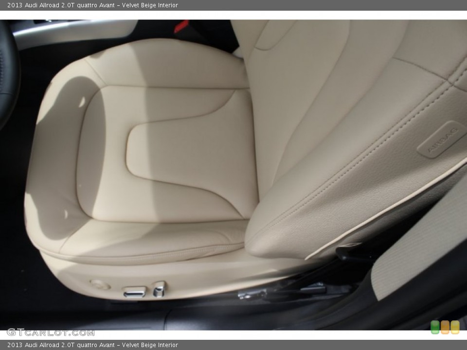 Velvet Beige Interior Front Seat for the 2013 Audi Allroad 2.0T quattro Avant #82132064