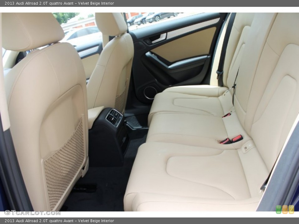 Velvet Beige Interior Rear Seat for the 2013 Audi Allroad 2.0T quattro Avant #82132443