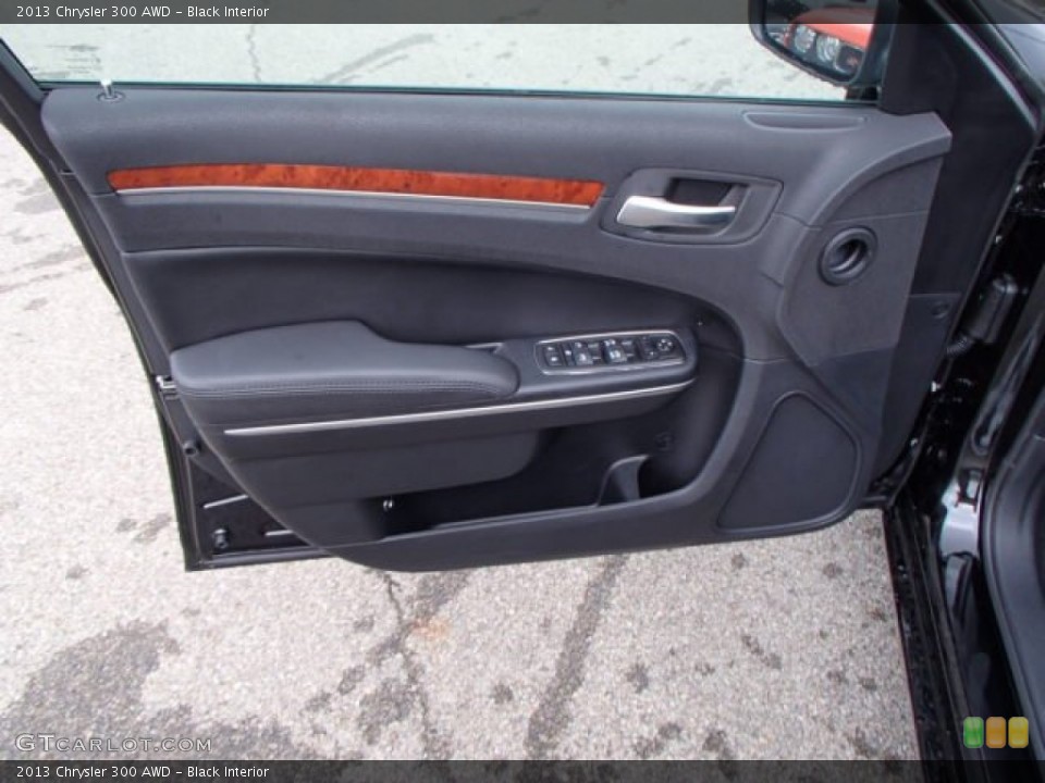 Black Interior Door Panel for the 2013 Chrysler 300 AWD #82132577