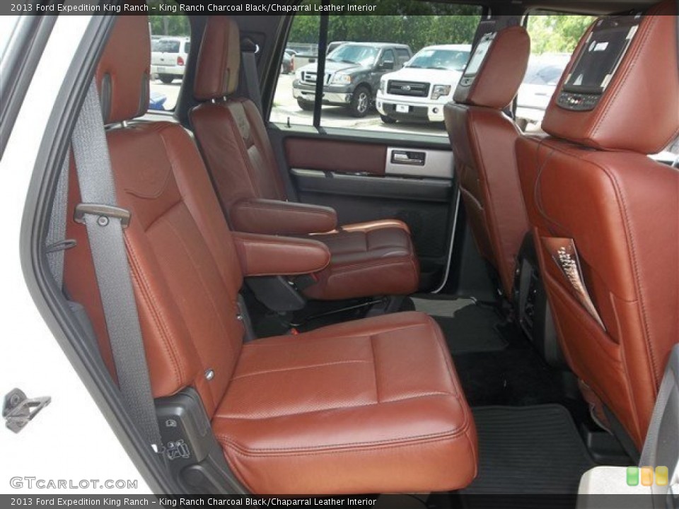 King Ranch Charcoal Black/Chaparral Leather Interior Rear Seat for the 2013 Ford Expedition King Ranch #82133980