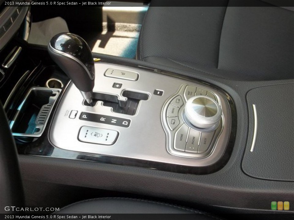 Jet Black Interior Transmission for the 2013 Hyundai Genesis 5.0 R Spec Sedan #82135952