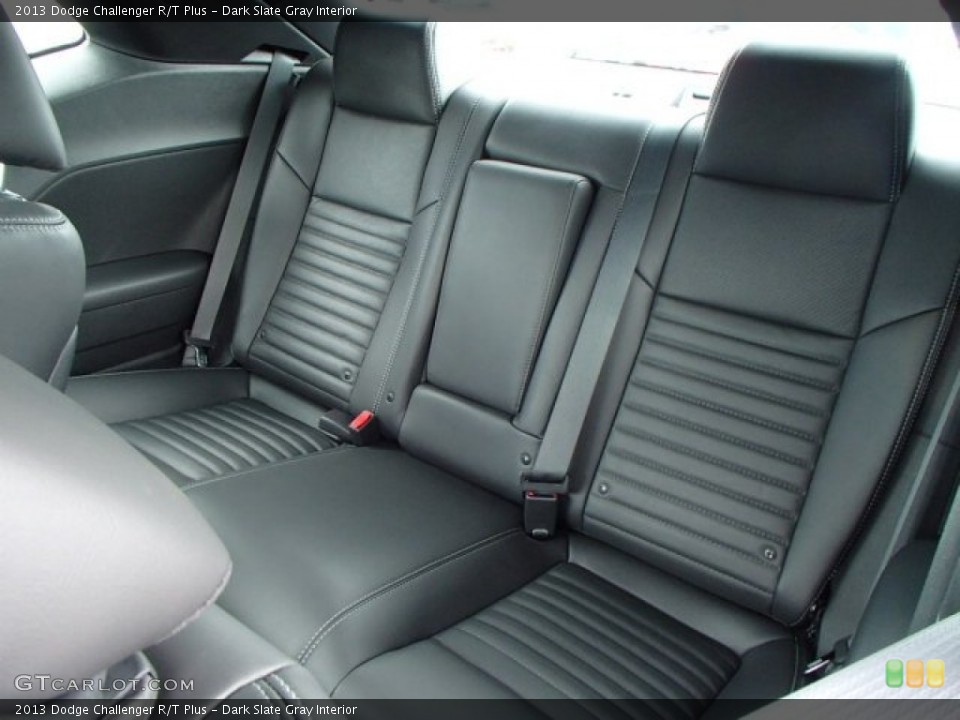 Dark Slate Gray Interior Rear Seat for the 2013 Dodge Challenger R/T Plus #82136362