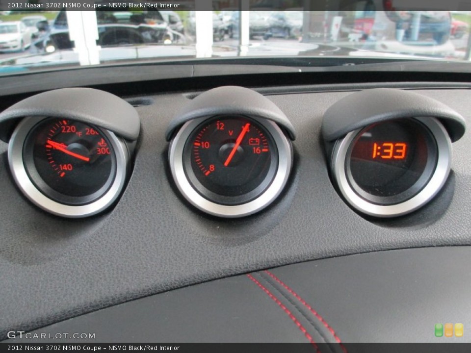 NISMO Black/Red Interior Gauges for the 2012 Nissan 370Z NISMO Coupe #82137200