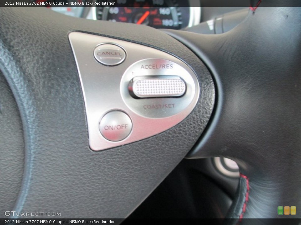 NISMO Black/Red Interior Controls for the 2012 Nissan 370Z NISMO Coupe #82137273