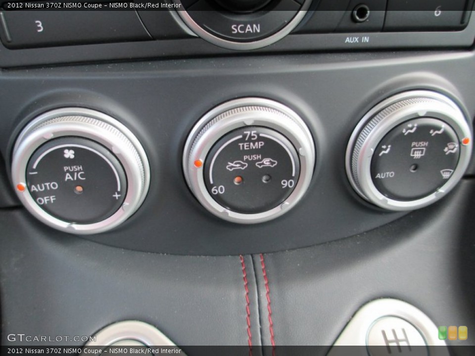 NISMO Black/Red Interior Controls for the 2012 Nissan 370Z NISMO Coupe #82137355