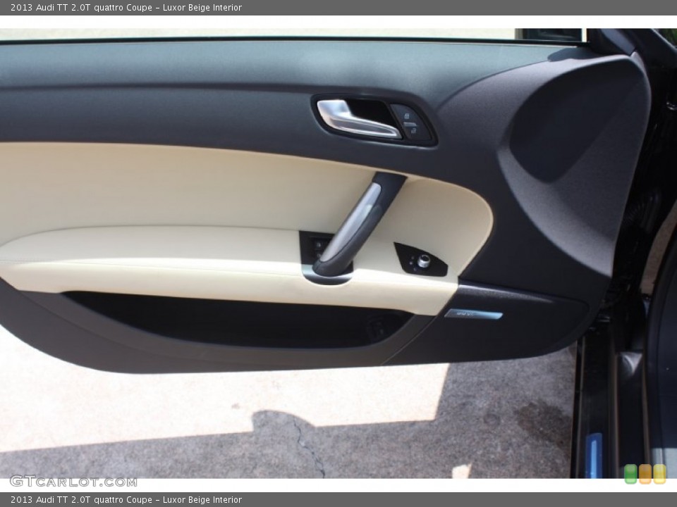 Luxor Beige Interior Door Panel for the 2013 Audi TT 2.0T quattro Coupe #82137556