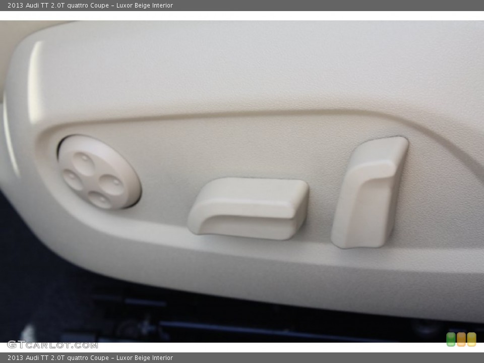 Luxor Beige Interior Controls for the 2013 Audi TT 2.0T quattro Coupe #82137619