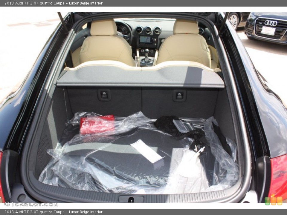 Luxor Beige Interior Trunk for the 2013 Audi TT 2.0T quattro Coupe #82137943