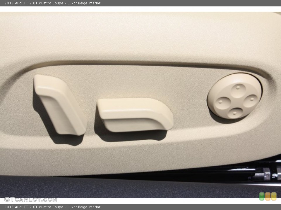 Luxor Beige Interior Controls for the 2013 Audi TT 2.0T quattro Coupe #82137985