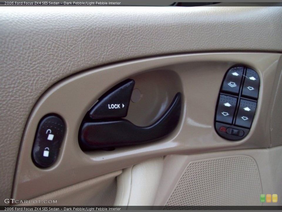 Dark Pebble/Light Pebble Interior Controls for the 2006 Ford Focus ZX4 SES Sedan #82138519