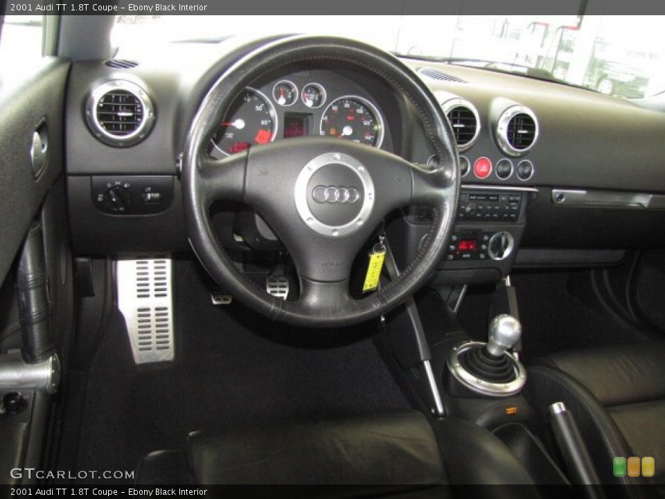 Ebony Black Interior Dashboard for the 2001 Audi TT 1.8T Coupe #82138922