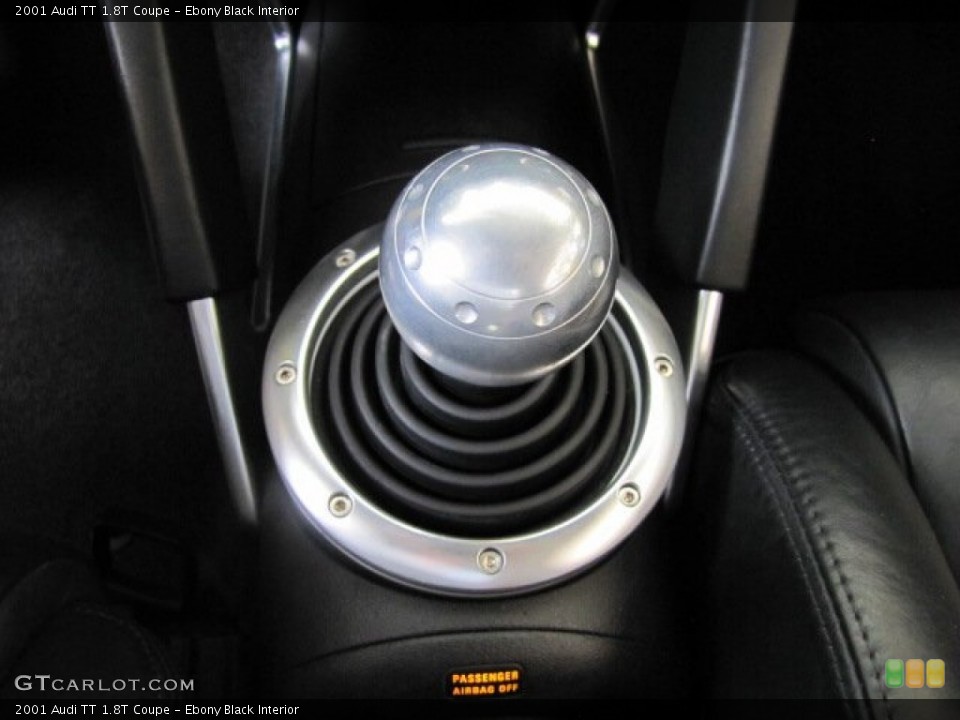 Ebony Black Interior Transmission for the 2001 Audi TT 1.8T Coupe #82139068