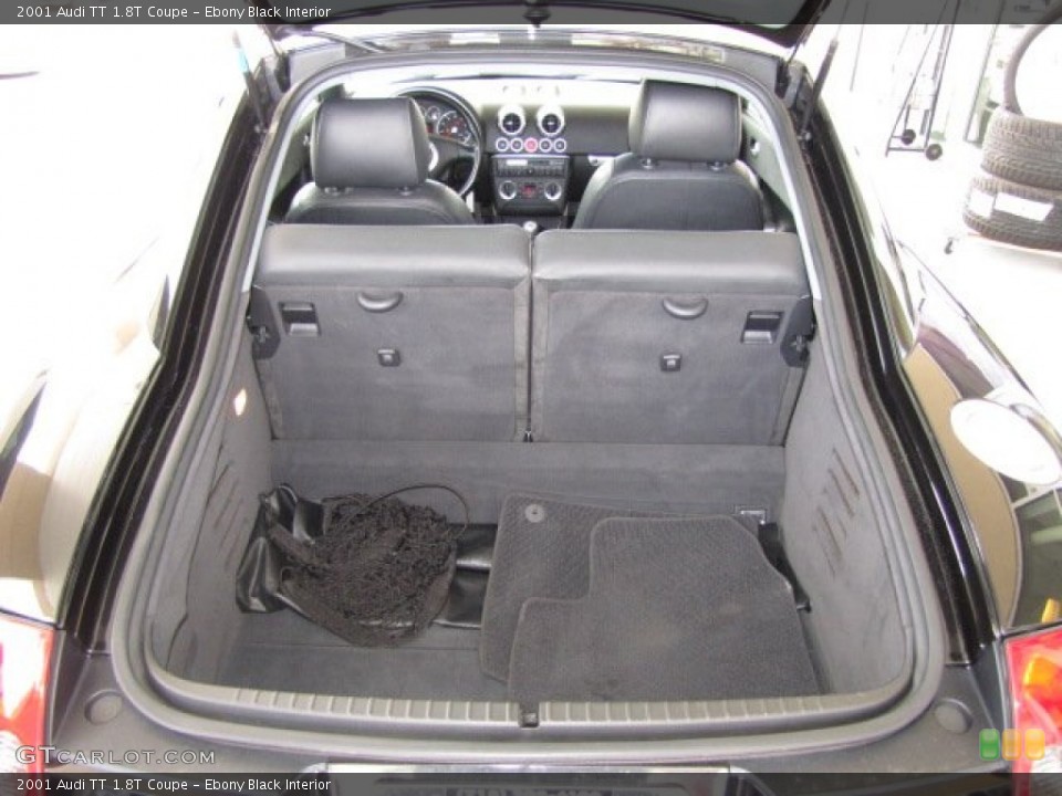 Ebony Black Interior Trunk for the 2001 Audi TT 1.8T Coupe #82139224
