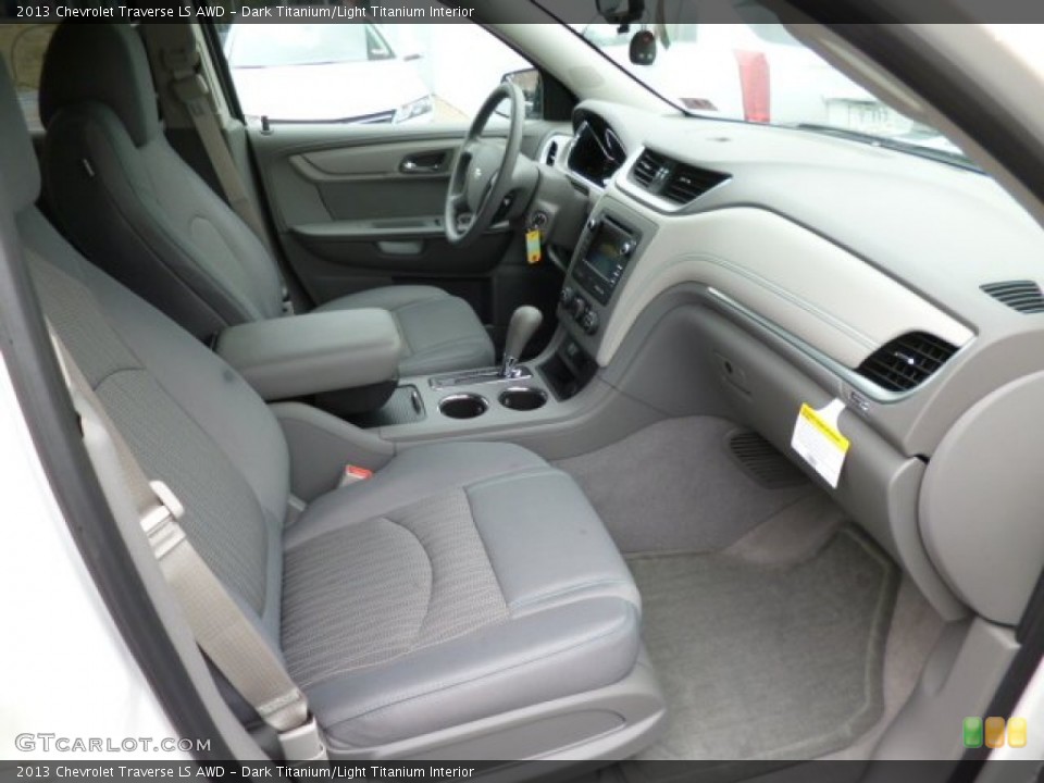 Dark Titanium/Light Titanium Interior Photo for the 2013 Chevrolet Traverse LS AWD #82139932
