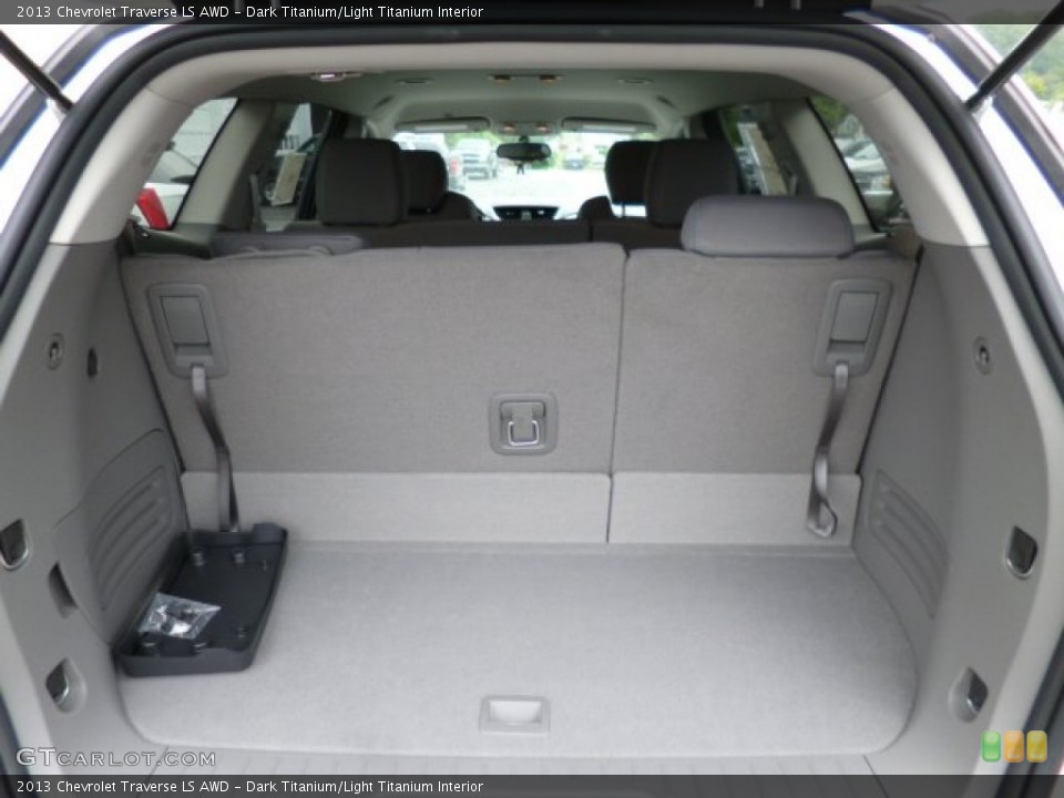 Dark Titanium/Light Titanium Interior Trunk for the 2013 Chevrolet Traverse LS AWD #82139973