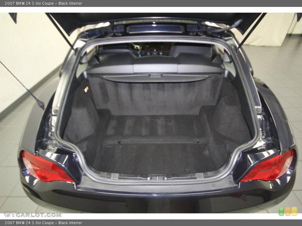 Black Interior Trunk for the 2007 BMW Z4 3.0si Coupe #82141933