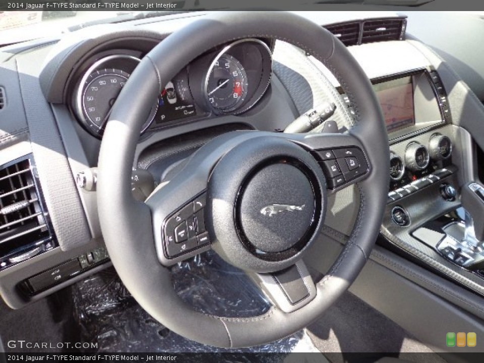 Jet Interior Steering Wheel for the 2014 Jaguar F-TYPE  #82142682