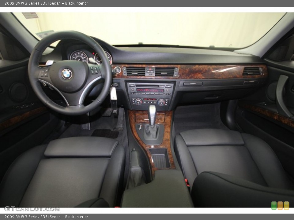 Black Interior Dashboard for the 2009 BMW 3 Series 335i Sedan #82144150