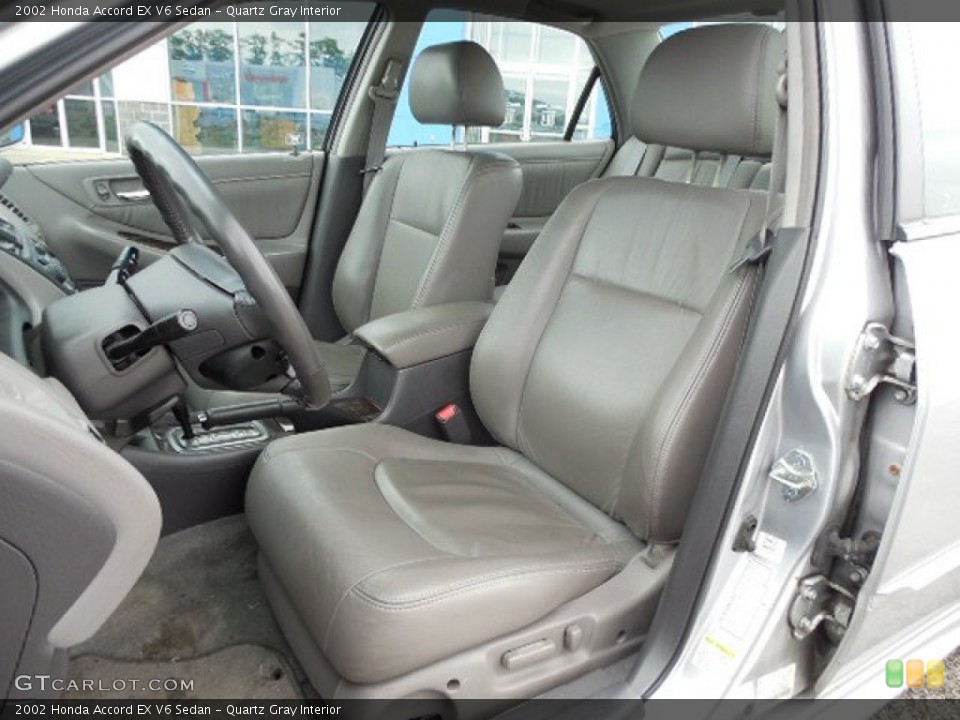 Quartz Gray Interior Front Seat for the 2002 Honda Accord EX V6 Sedan #82146507