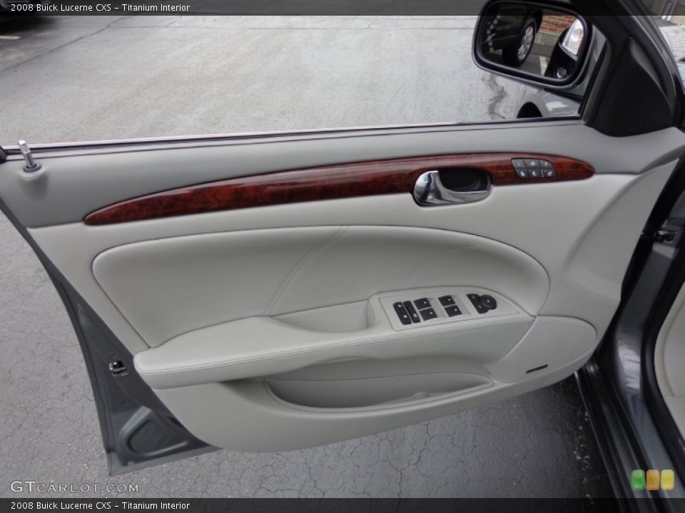 Titanium Interior Door Panel for the 2008 Buick Lucerne CXS #82147783